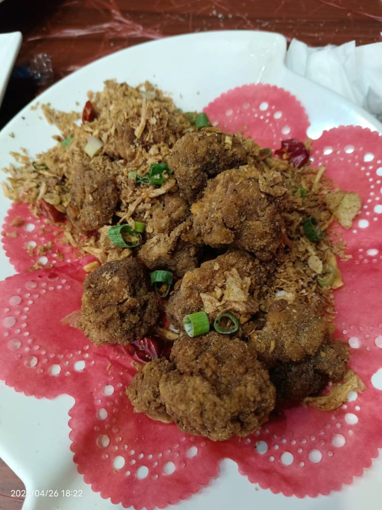 塭底烤魚鹹酥小菜