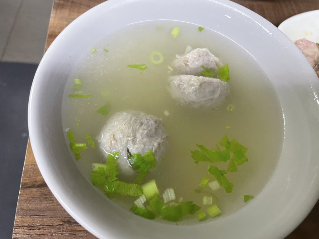 長腳麵食貢丸湯