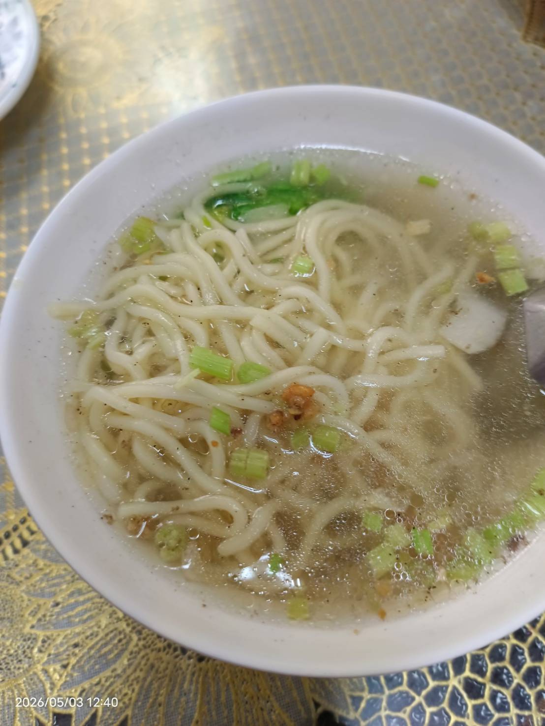 宜蘭新店小吃部招牌切仔麵特寫