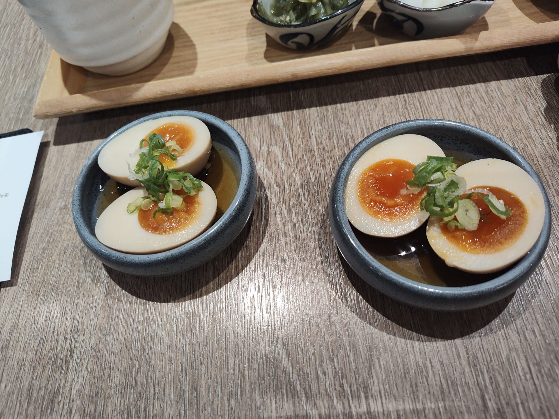 品田牧場台北光復南店 溏心蛋特寫